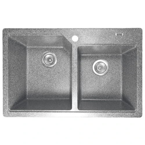 Chiuveta de bucătărie Elefant Premium Harmony , Grafit , 775x495/420 mm