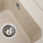 Chiuveta de bucătărie Elefant Premium Korrado , Safari bej, 497x398 mm