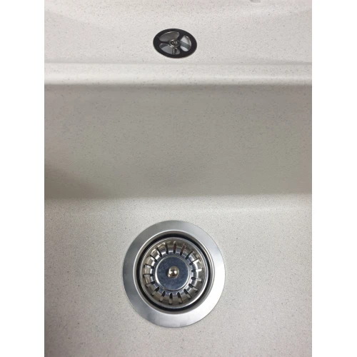 Chiuveta de bucătărie Elefant Premium Troya 7850 , Alb 776x496 mm