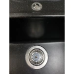 Chiuveta de bucătărie Elefant Premium Troya 7850 , Negru metalic 776x496 mm