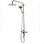 Coloana de dus Mixxus SUS-009-J, 120 cm baterie si para, monocomanda, furtun flexibil