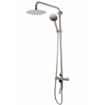 Coloana de dus Mixxus SUS-009-J, 120 cm baterie si para, monocomanda, furtun flexibil