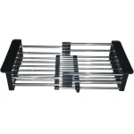 MIXXUS BAS-01 BLACK, suport de uscat vase, otel inoxidabil