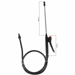 Set furtun+tija+maner 2200mm pentru pompa de stropit, Elefant