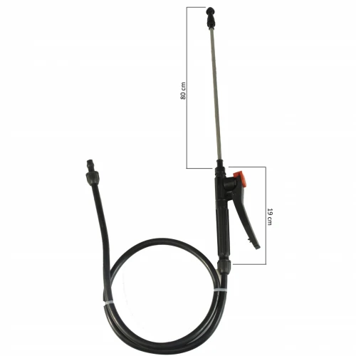 Set furtun+tija+maner 2200mm pentru pompa de stropit, Elefant