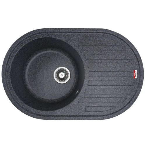 Chiuveta de bucătărie Elefant Premium Lira, Grafit , 496x767 mm