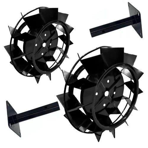 Set roti metalice 400-180 cu manicot, 23 de axe, Elefant