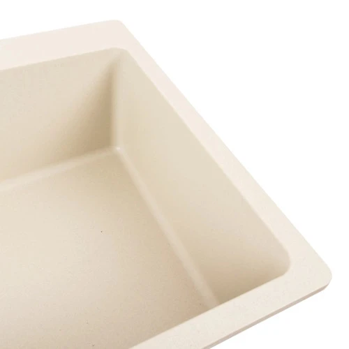 Chiuveta de bucatarie Elefant Premium Bogema, nisip bej , 780 x 500 mm