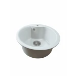 Chiuveta de bucătărie Elefant Premium Turas 480 , Alb 482 mm