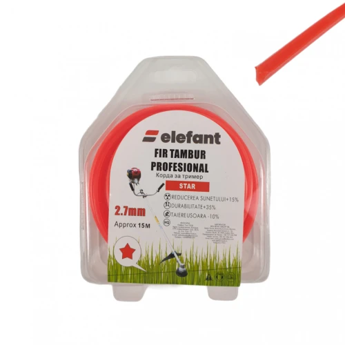FIR TAMBUR (STEA RED) 2.7mm x 15 m