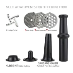 Masina de tocat carne electrica BÖHM BMG6050R, 1,7 Kg/min, 500-1600 W