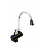 MIXXUS Electra 240-E Black robinet instant electric pentru apa, 3 kW din plastic si otel inoxidabil