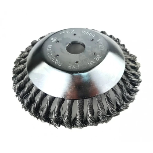 Perie de sarma motocoasa 6"