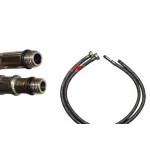 SET KOER Furtun de dus flexibil F1/2 -M10-80 cm