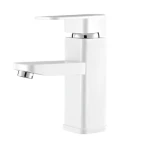 Baterie baie din plastic, PLAMIX Kub-001 Alb