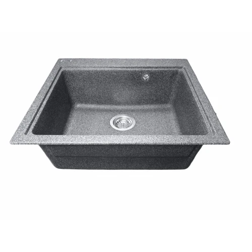 Chiuvetă din compozit de granit pentru bucătărie ELEFANT PREMIUM 5852 VESTA Grafit