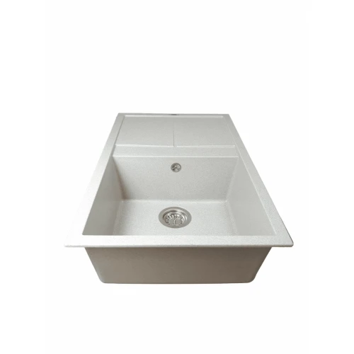 Chiuvetă din compozit de granit pentru bucătărie SAFARI BEJ ELEFANT PREMIUM 7850 SELENA