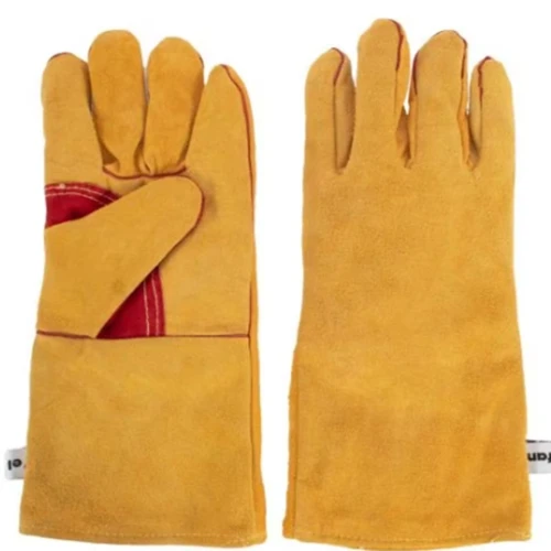 Manusi de sudura, galbene, textile, Rotor