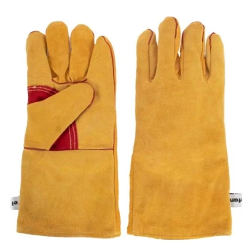 Manusi de sudura, galbene, textile, Rotor