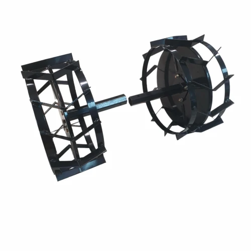 Set roti metalice 470x195 cu manicot, diametru ax 33mm, Elefant