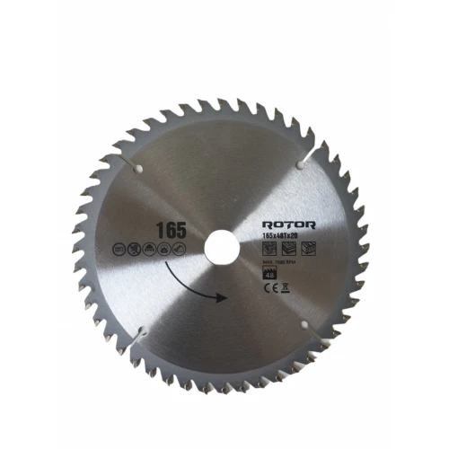 165x20 48T disc de taiat lemnul ROTOR