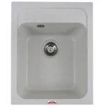 Chiuveta de bucătărie Elefant Premium Korrado ,Alb, 497x398 mm