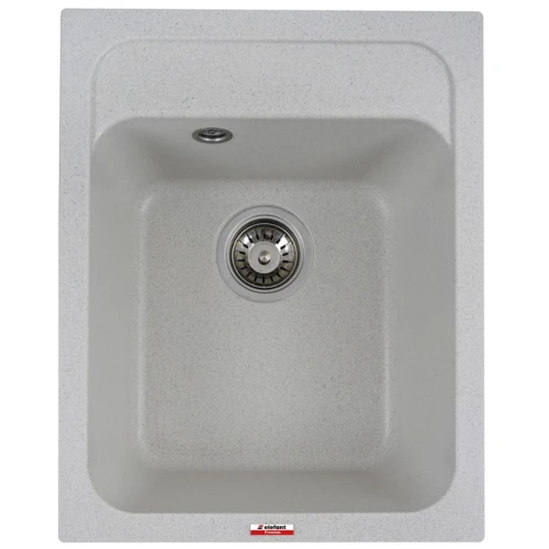 Chiuveta de bucătărie Elefant Premium Korrado ,Alb, 497x398 mm