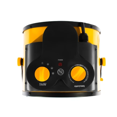 Aeroterma electrica Rotor RH-50R2 5000 W, 3 trepte de putere , mufa trifazica