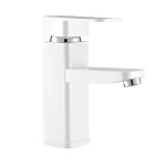 Baterie baie din plastic, PLAMIX Kub-001 Alb