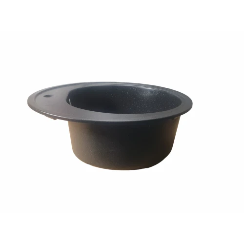 Chiuveta de bucătărie Elefant Premium Luna, Negru metalic , 510 mm