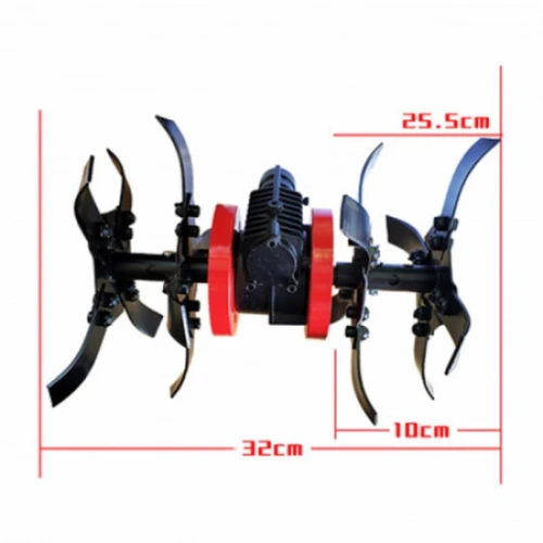 Cultivator pentru motocoasa 28mm-9 dinti, Elefant