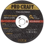 Disc abraziv pentru polizor unghiular, PROCRAFT, PGA12