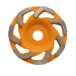 Disc cupa diamantata 125mm forma L ROTOR