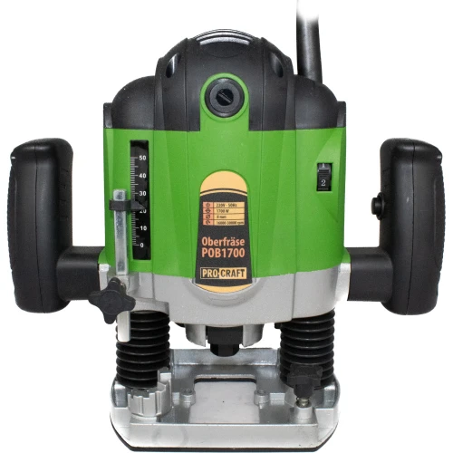 Freza lemn ProCraft POB1700, 1200 W, 26000 RPM, 50 mm Set 12 freze pentru lemn