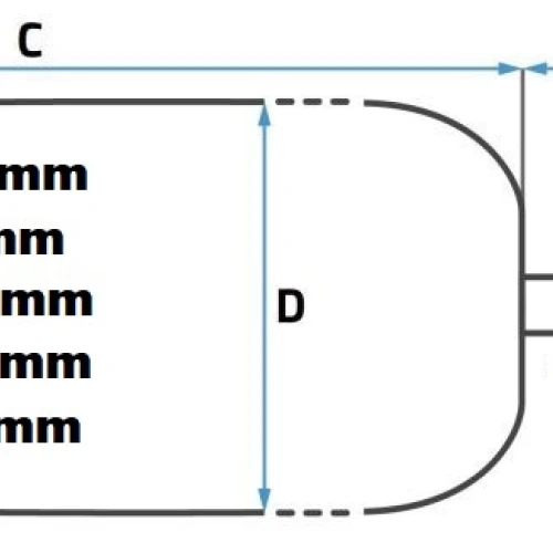 Membrana pentru hidrofor 24L ALB CU COADA, Elefant