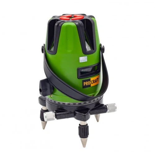 Nivela laser PROCRAFT LE-5D , 3.7 V / 2200 mAh