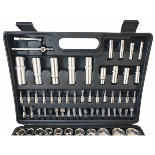 RS108 ROTOR Trusa chei tubulare 108 bucati in carcasa din plastic