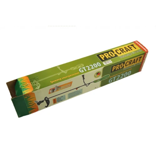 Trimmer Procraft GT2200, motocoasa electrica 1200 W, cu Disc