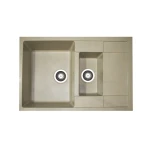 Chiuveta de bucatarie Elefant Premium Toskana Safari bej 775x495 mm