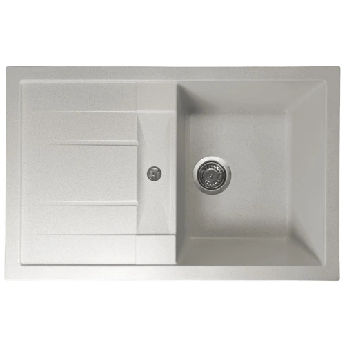 Chiuveta de bucătărie Elefant Premium Troya 7850 , Alb 776x496 mm