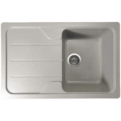 Chiuvetă din compozit de granit pentru bucătărie ELEFANT PREMIUM 7850 VERONA Safari bej 775 x 495 mm