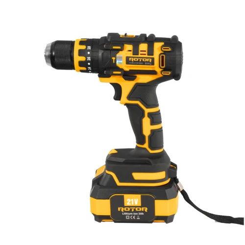 Autofiletanta pe acumulator ROTOR RDB21 21 V /3 Ah, 1350 Rot/min, 18+1, 30 Nm, Brushless