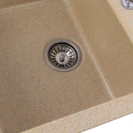 Chiuveta de bucătărie Elefant Premium Troya 7850 , Nisip bej 776x496 mm