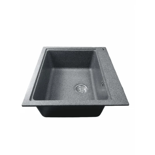 Chiuvetă din compozit de granit pentru bucătărie ELEFANT PREMIUM 5852 VESTA Grafit