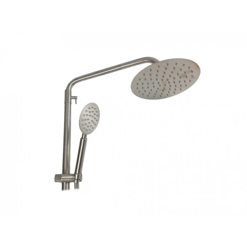 Coloana de dus Mixxus SUS-009-J, 120 cm baterie si para, monocomanda, furtun flexibil