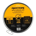 Disc abraziv pentru metal+inox ROTOR 125*1,2*22,23 set 10