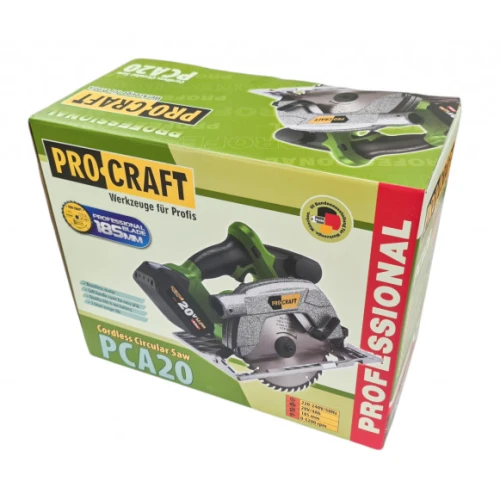 PCA20 circular pe acumulator Procraft, produsul cont. taxa TV 2 lei