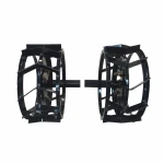 Set roti metalice 300x135 cu manicot, 23 de axe, Elefant