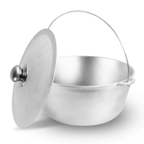 Ceaun tuci aluminiu alimentar cu capac, capacitate 8 litri ROTOR