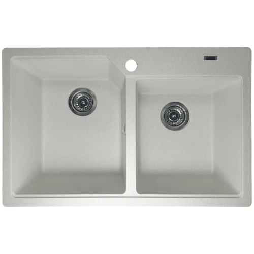 Chiuveta de bucătărie Elefant Premium Harmony , Alb, 775x495/420 mm